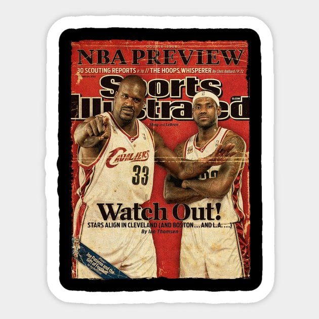 COVER SPORT - SPORT ILLUSTRATED - TWATCH OUT Sticker by FALORI